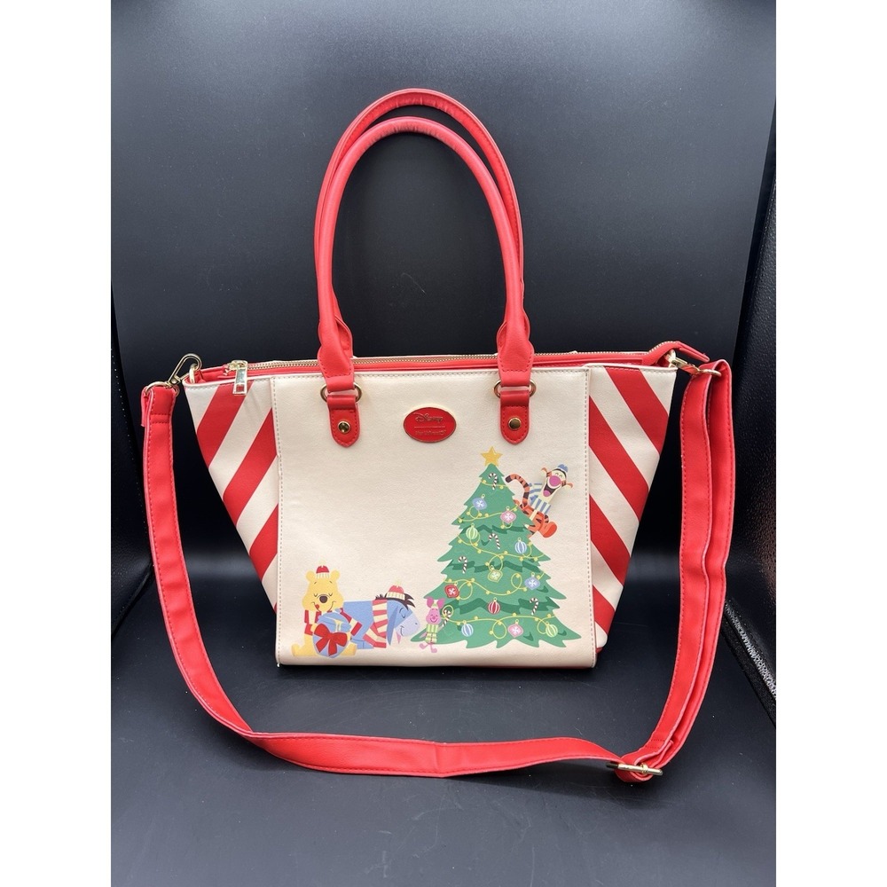 Her Universe Disney Winnie The Pooh Christmas Ornament Shoulder Tote Bag
